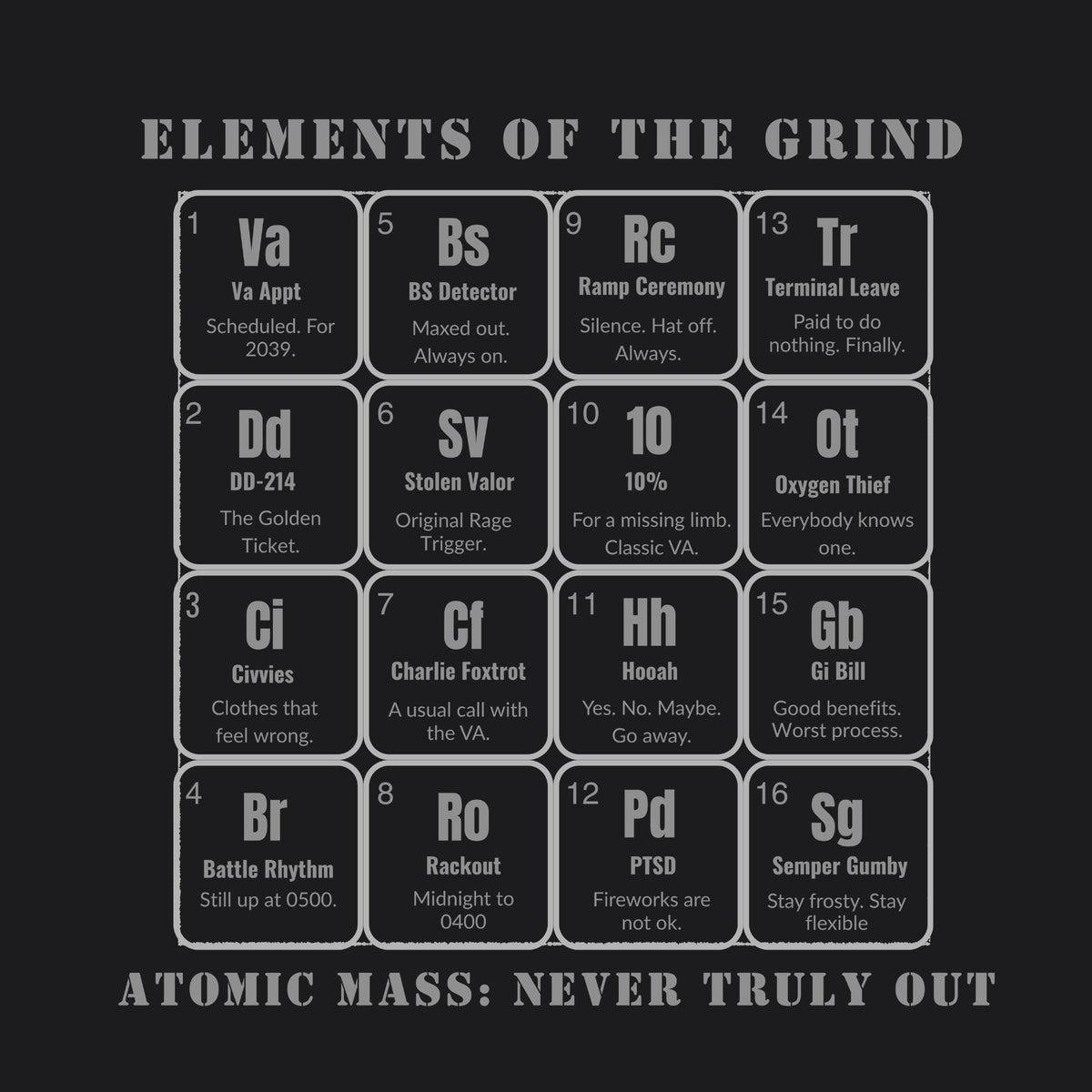 The Grind Tee | Vet Edition
