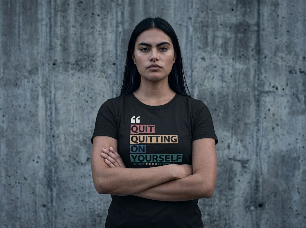 Quit Quitting on Yourself Tshirt
