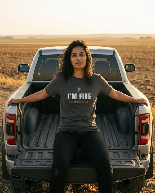 I'm Fine (Faking It Noticeably Everyday) Tee